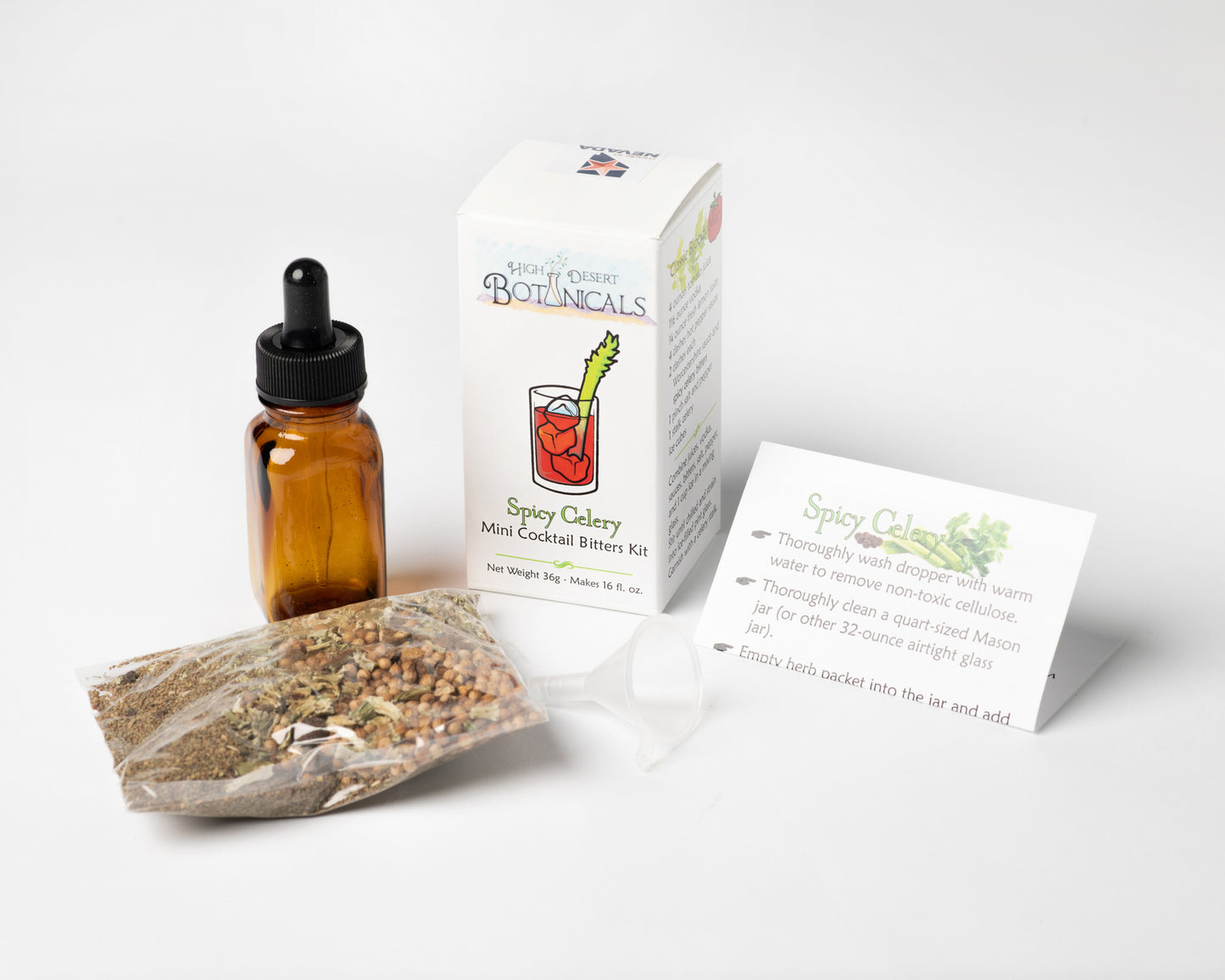 Mini Homemade Bitters Kit - 8 Flavors Available