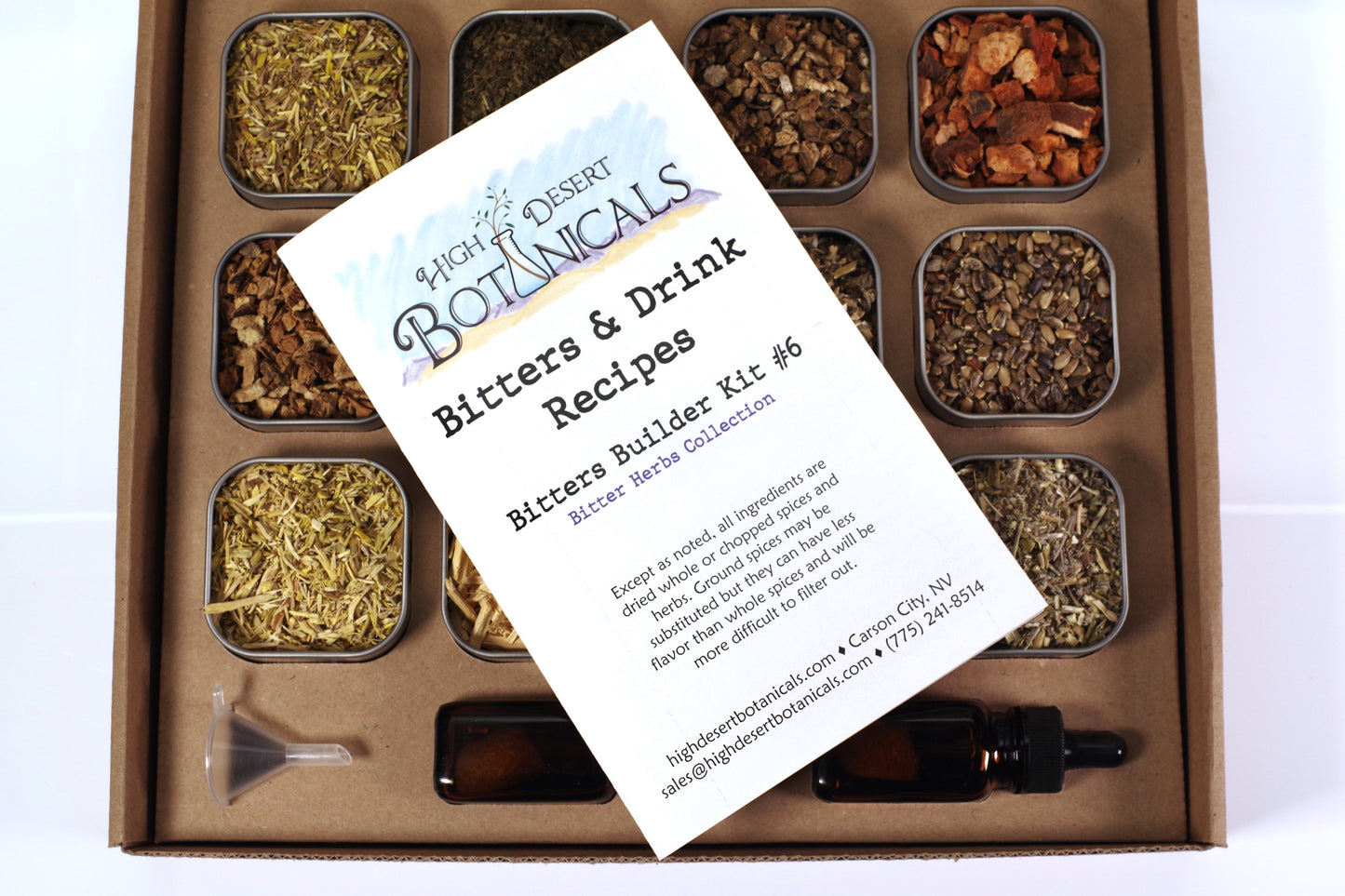 Bitters Builder Kit #6 - Bitter Herbs Collection