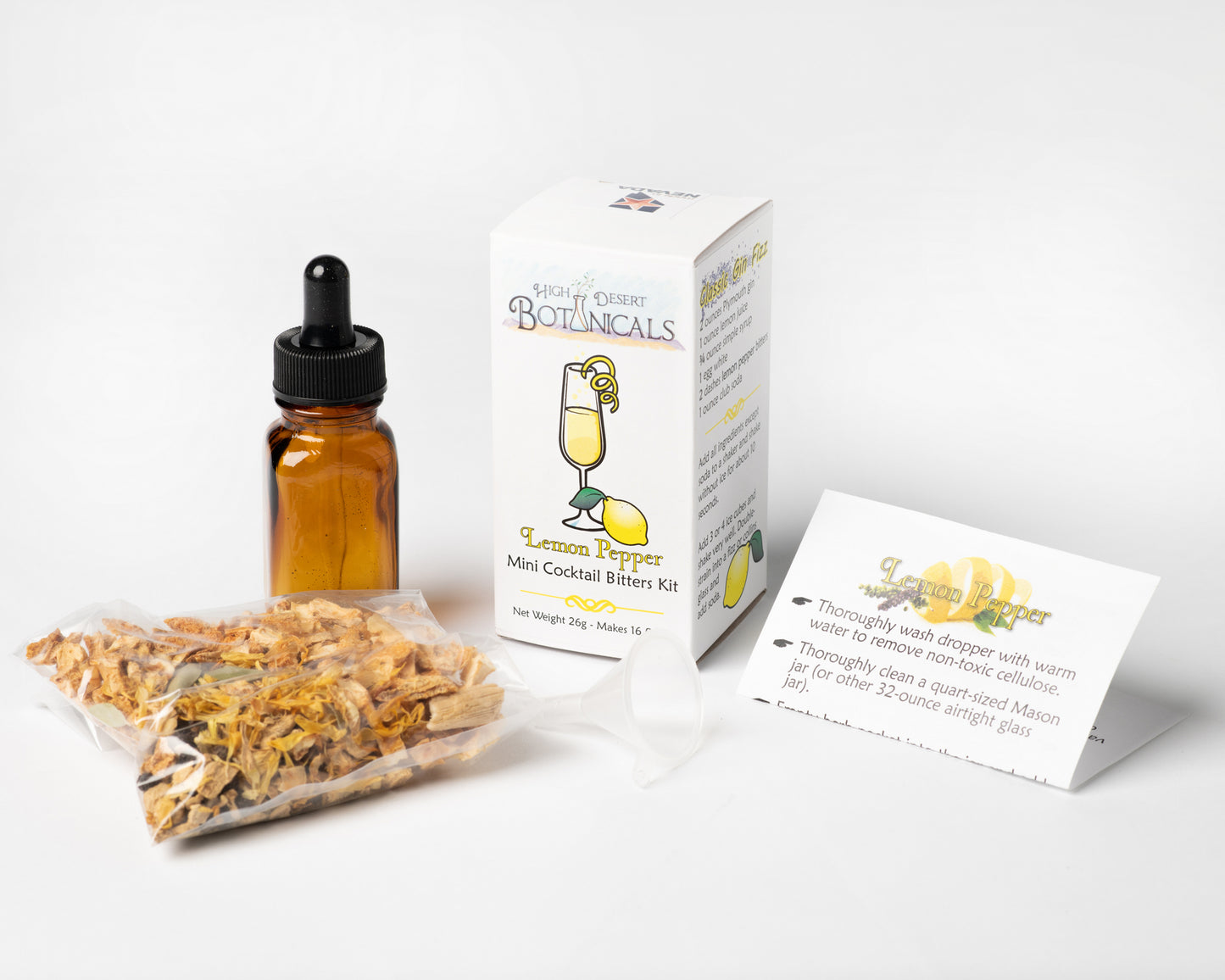 Mini Homemade Bitters Kit - 8 Flavors Available