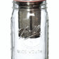 Ginfuser - Mason Jar with Stainless Steel Filter and Lid