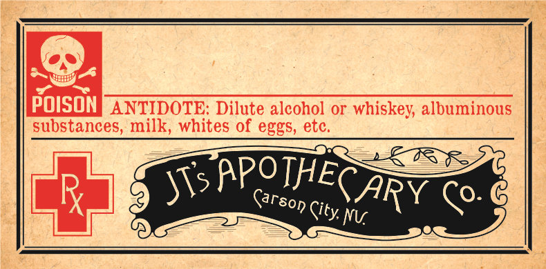 Semi-Custom Printable Labels for Bitters Bottles
