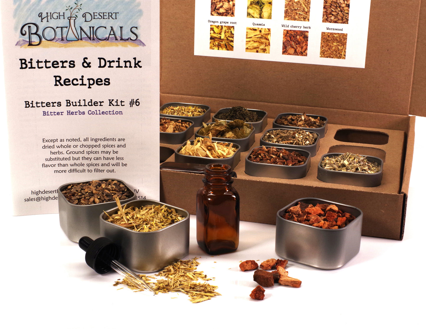 Bitters Builder Kit #6 - Bitter Herbs Collection