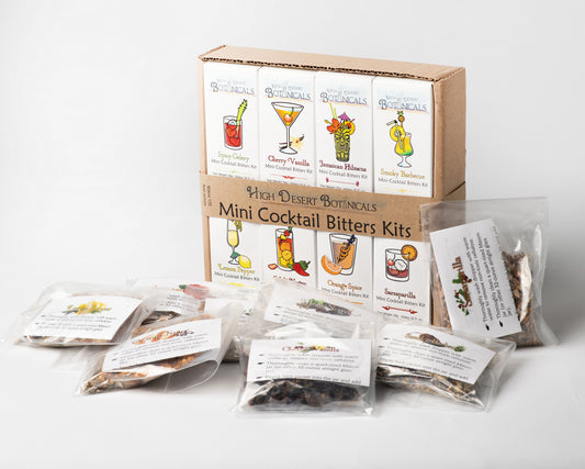 Mini Cocktail Bitters Kits - Set of 8 Flavors